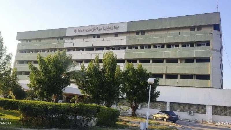 بازسازی و تعویض نمای بیمارستان امیرالمومنین نهاجا استان بوشهر